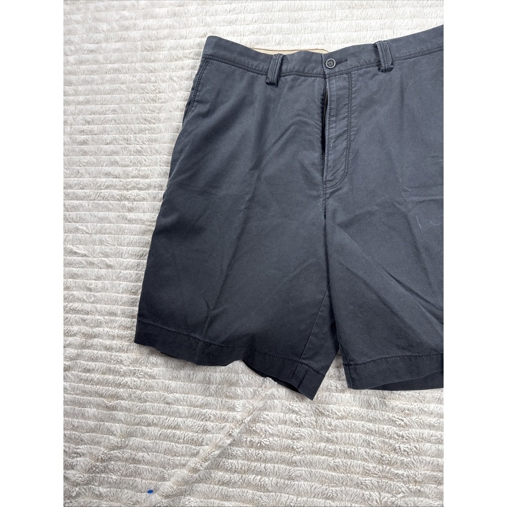 Tommy Bahama Shorts Mens 35x9 Chino Flat Front‎ Black Casual Beach Summer EUC - Picture 12 of 16